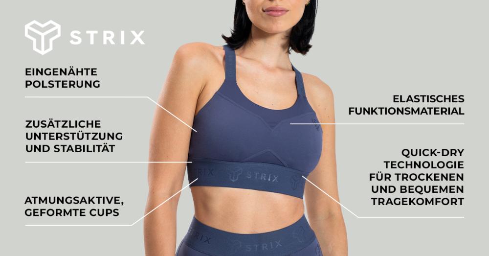 Nebula Sports Bra Graystone - STRIX