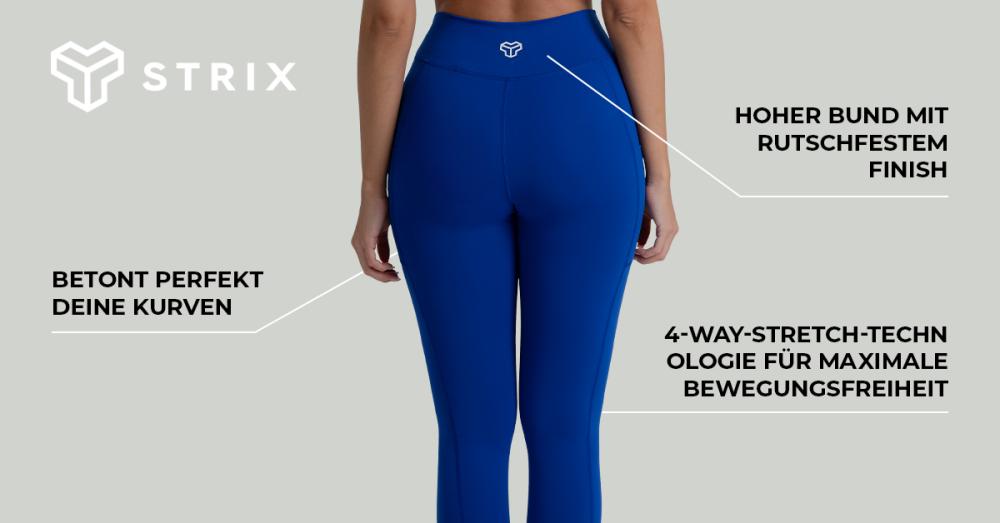 Women's ZOA Leggings Sapphire - STRIX