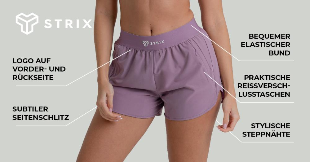 Women's ZOA Shorts Orchid - STRIX