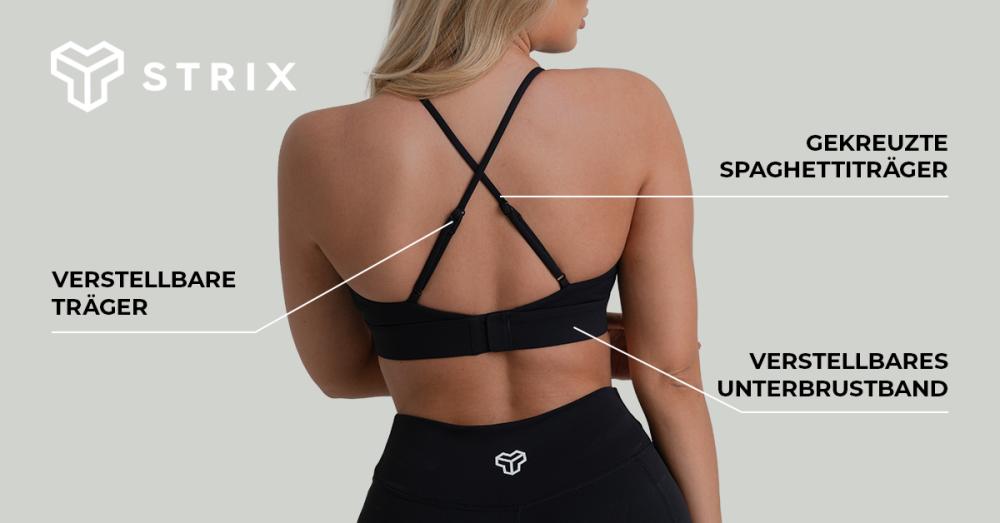 ZOA Triangle Sport-BH in Black - GymBeam