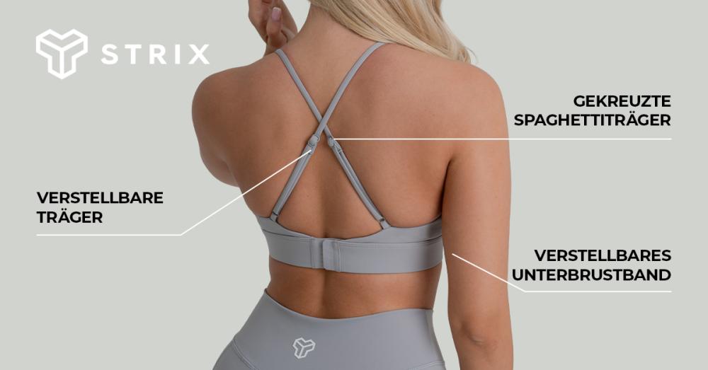 ZOA Triangle Sport-BH in Black - GymBeam