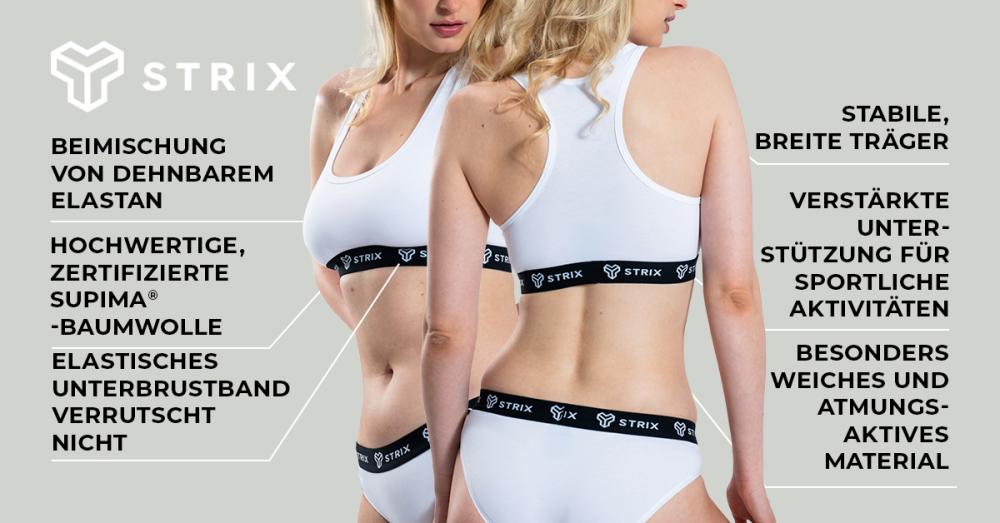 Essential Bralette White - STRIX
