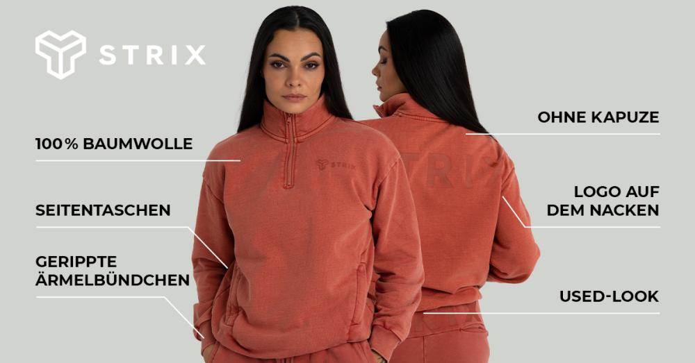 Women's Washed Jumper Terra - STRIX