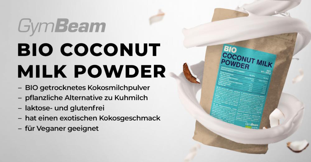  BIO Kokosnussmilchpulver - GymBeam