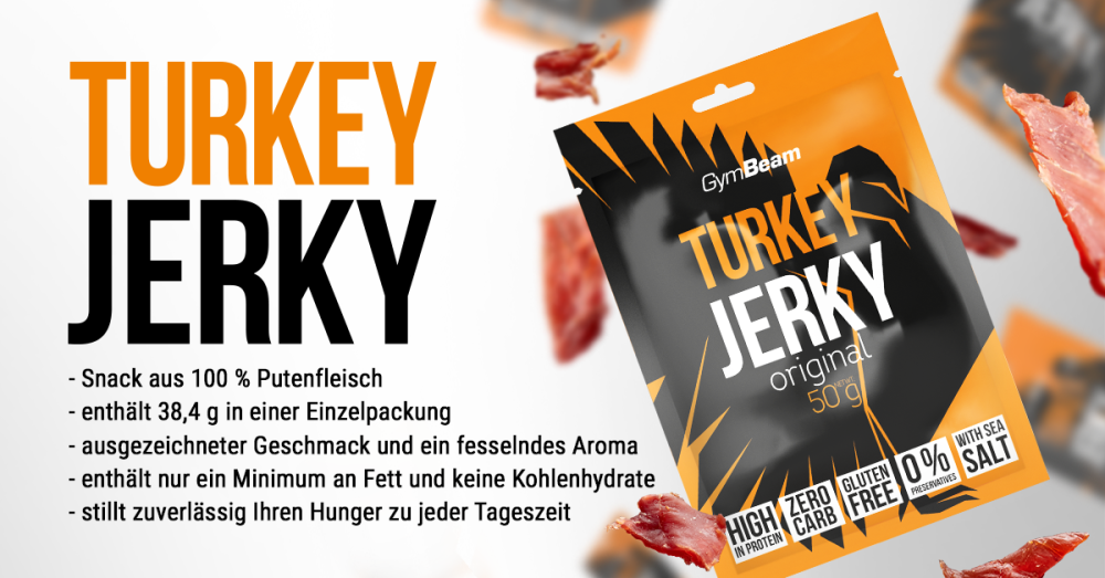 Turkey Jerky - GymBeam