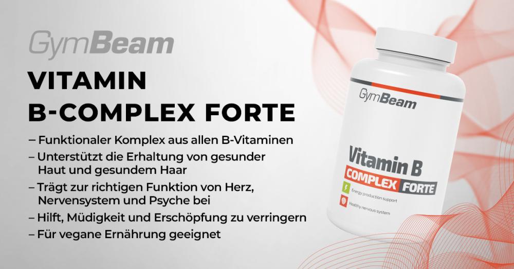 Vitamin B-Komplex Forte - GymBeam