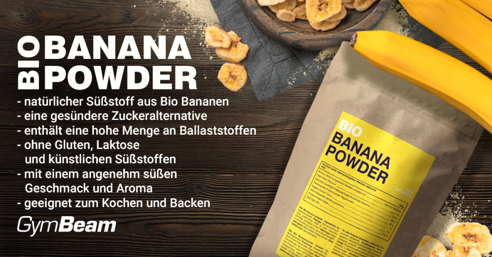 Bio Bananenpulver - GymBeam