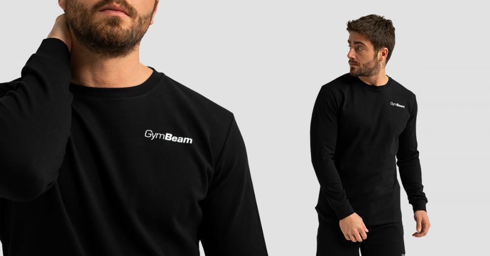 Limitless Sweatshirt Schwarz - GymBeam