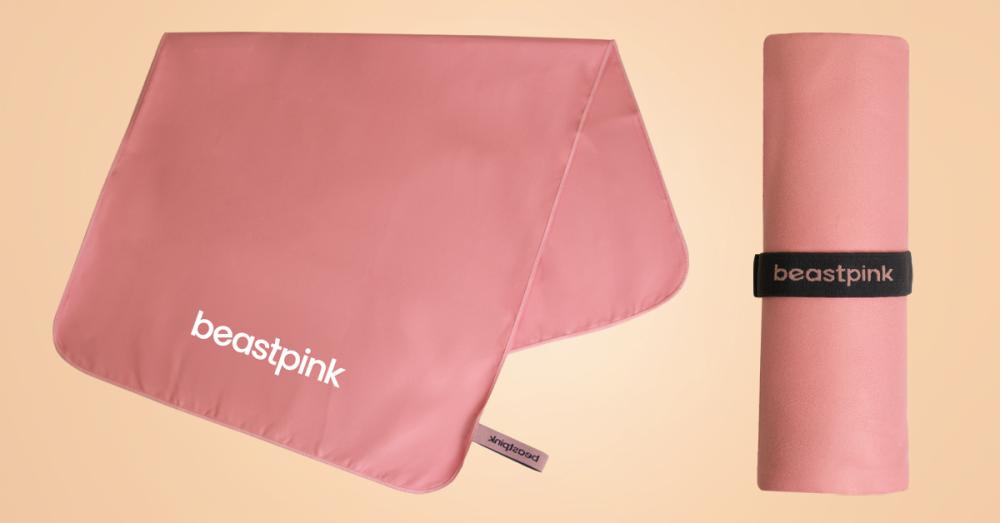 Maxi Sporthandtuch Pink - BeastPink