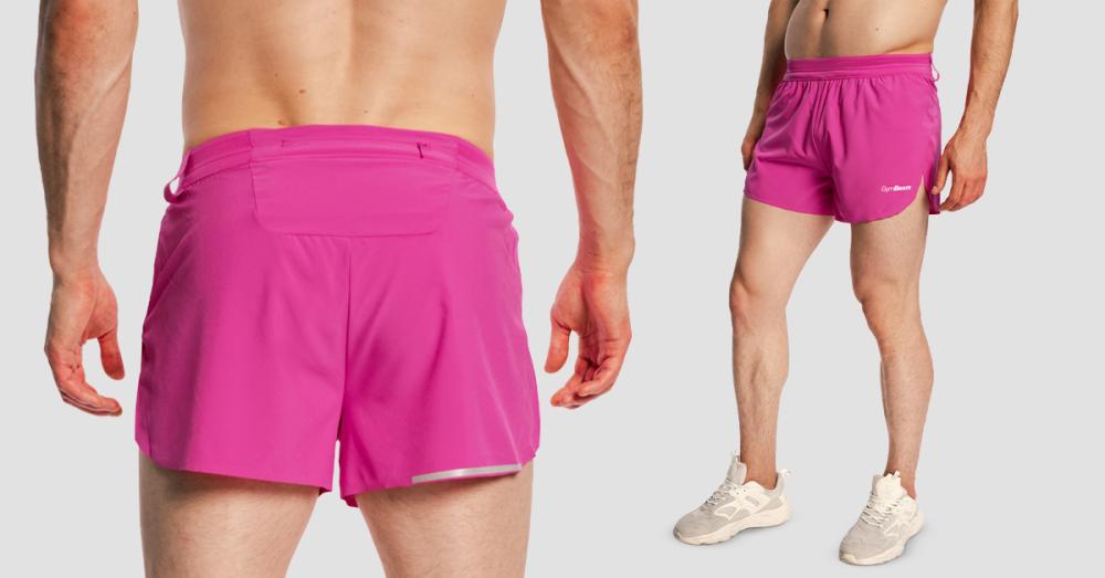 The Pulse X Men's Running Shorts Purple - GymBeam