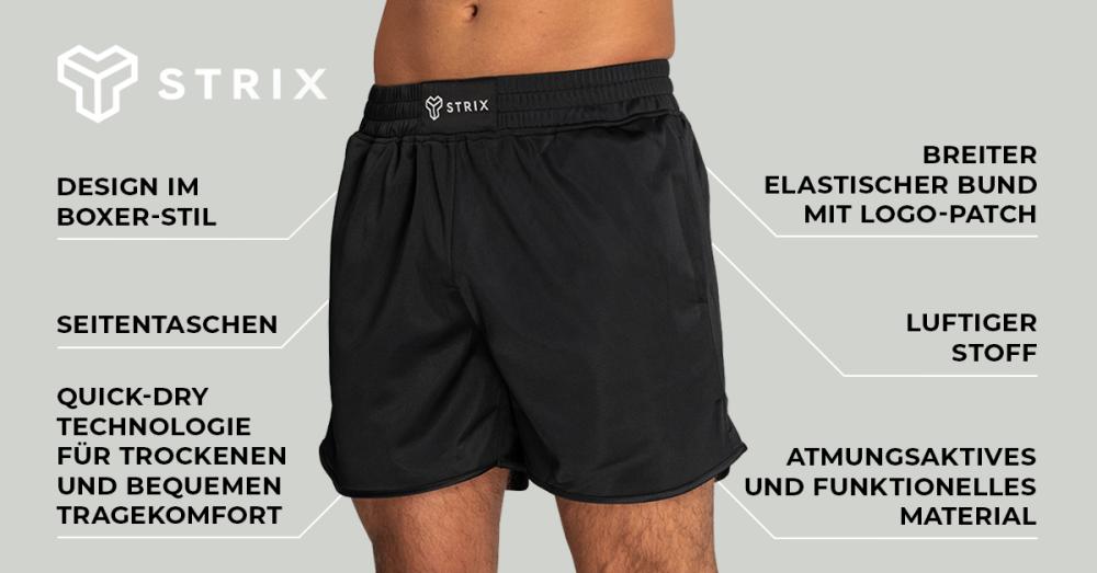 Nebula Shorts Black - STRIX