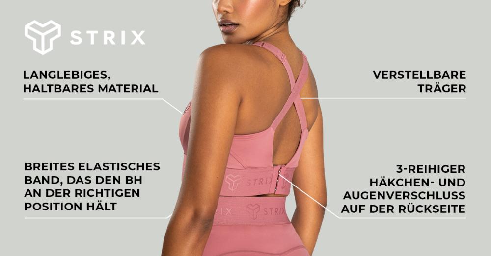  Nebula Sports Bra Indian Red - STRIX