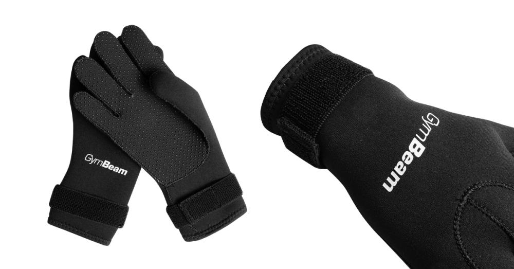 Neoprene ChillGuard Gloves Black - GymBeam