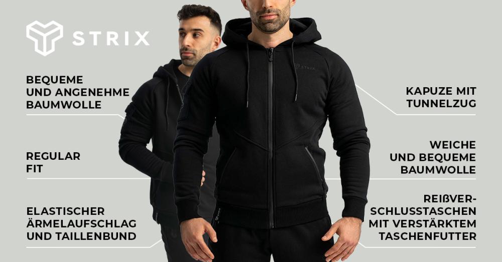 Nova Zip Up Hoodie Deep Teal - STRIX