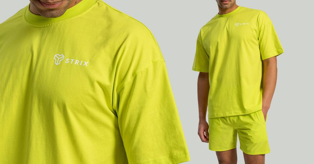 Oversized Tee Chartreuse - STRIX