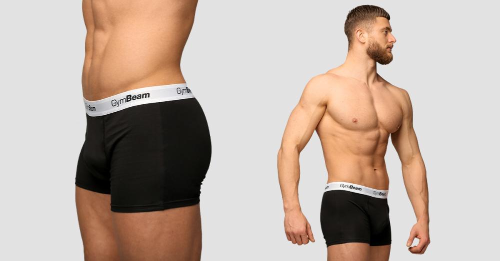 Men's Essentials Boxershorts 3Pack Black - GymBeam