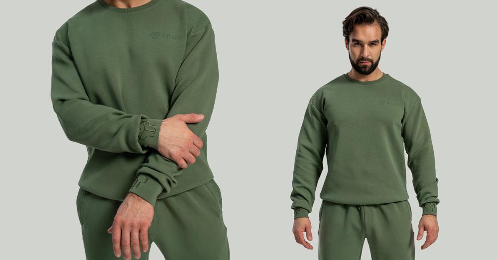 Relaxed Sweatshirt Cedar Green - STRIX