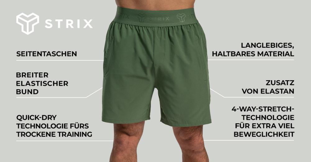 Lunar Shorts Cedar Green - STRIX