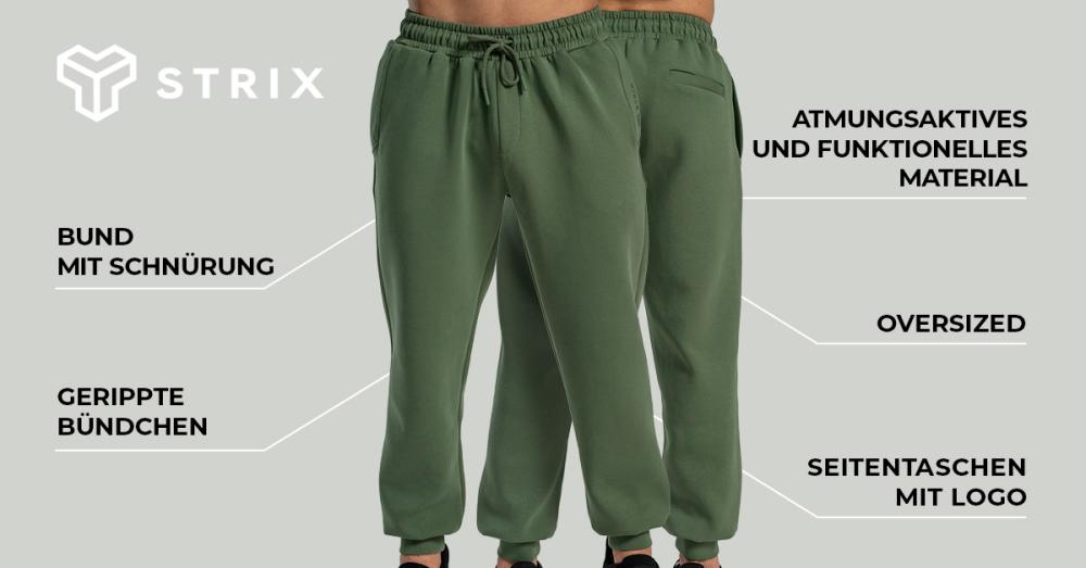 Relaxed Joggers Cedar Green - STRIX