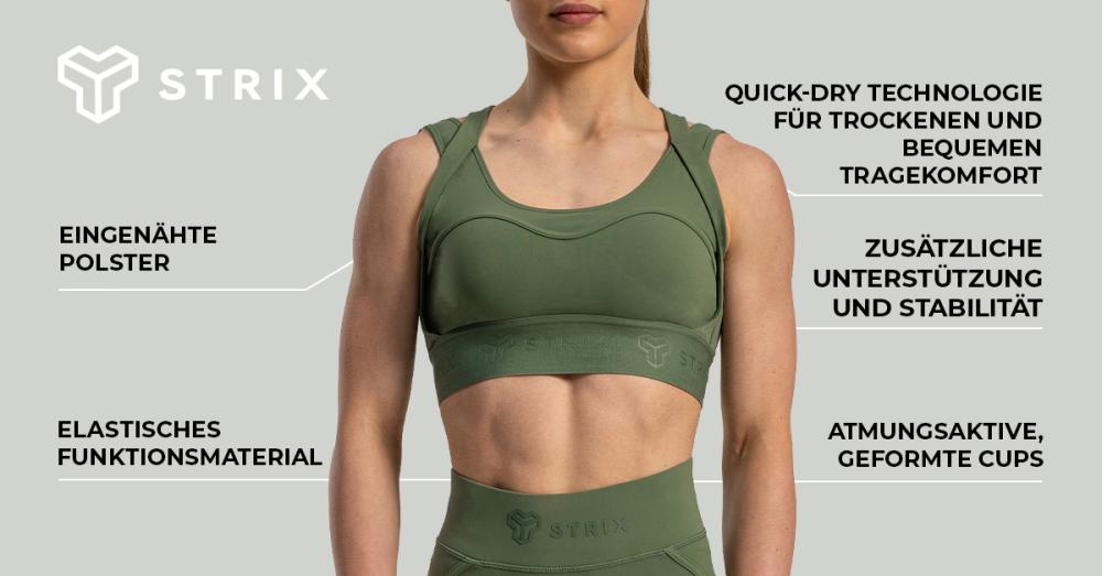 Lunar Sports Bra Cedar Green - STRIX