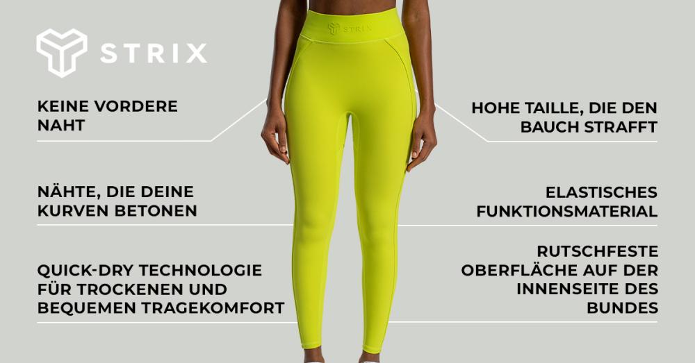 Lunar Leggings für Frauen in Chartreuse - STRIX