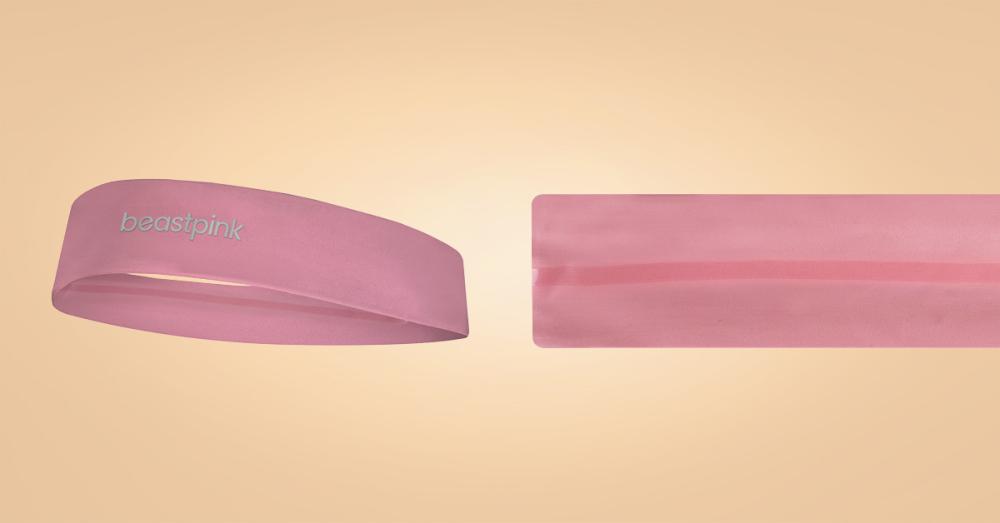 Sport-Stirnband in Pink - BeastPink
