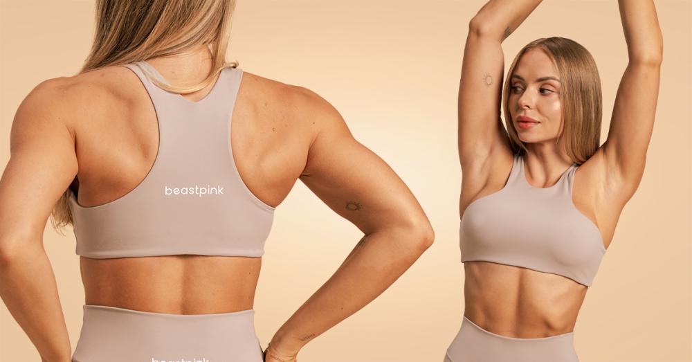 Venture Sports Bra Ash - BeastPink