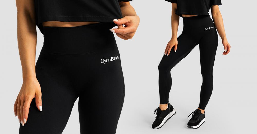Limitless Leggings mit hoher Taille für Damen Schwarz - GymBeam