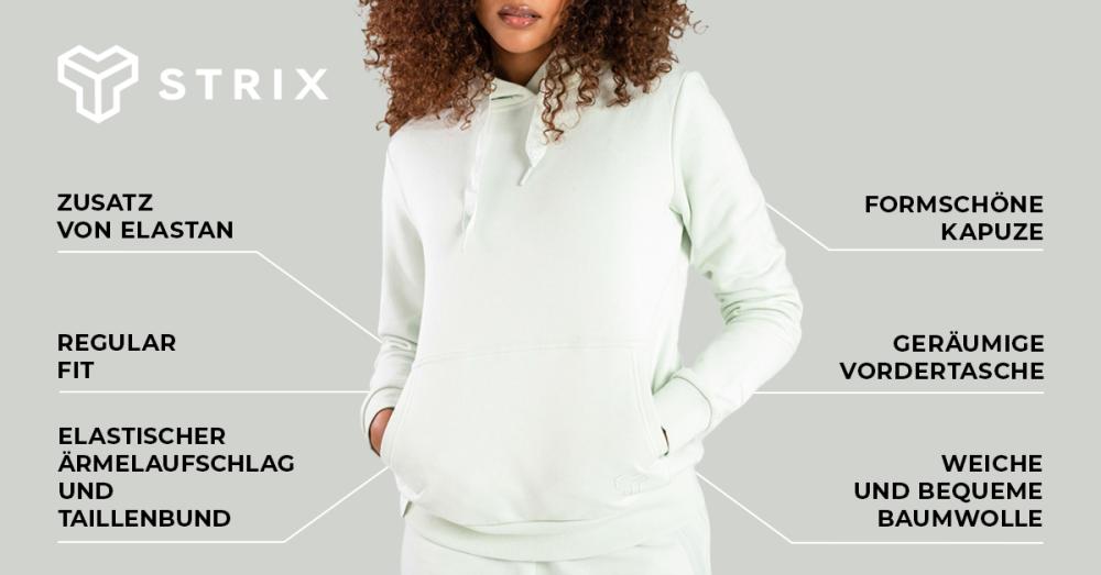 Aster Hoodie in Moon Grey - STRIX