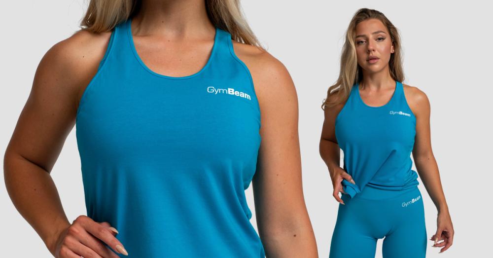 Women's Limitless Tank Top Aquamarine - GymBeam