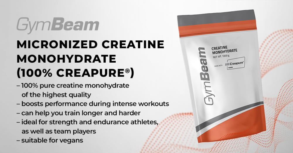 Micronized Creatine Monohydrate (100% Creapure®) - GymBeam
