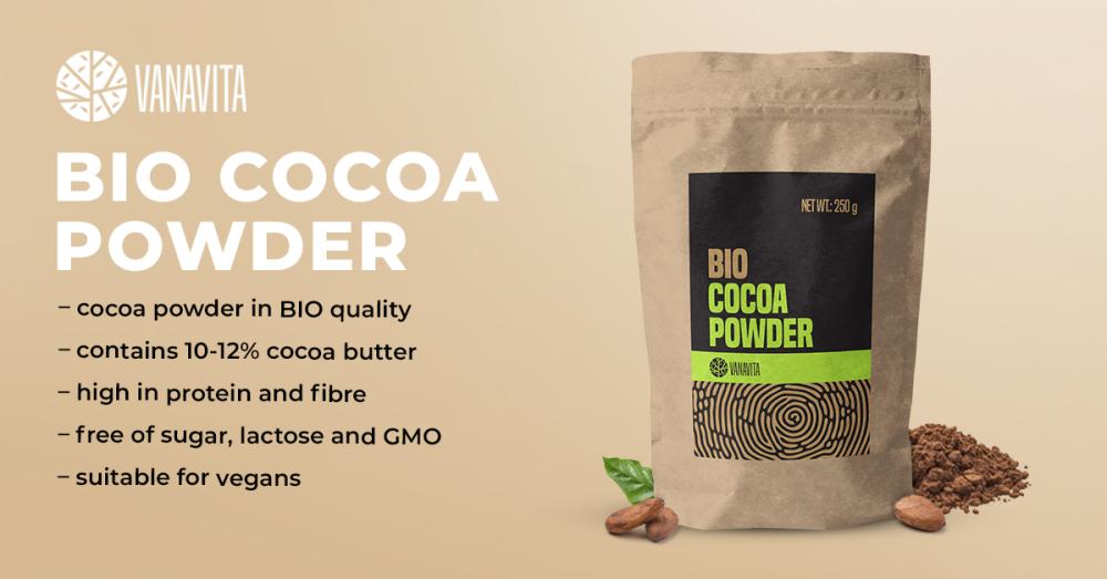 Bio Kakaopulver - VanaVita