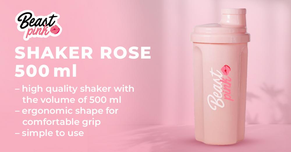 BeastPink Shaker Rose 500 ml - BeastPink