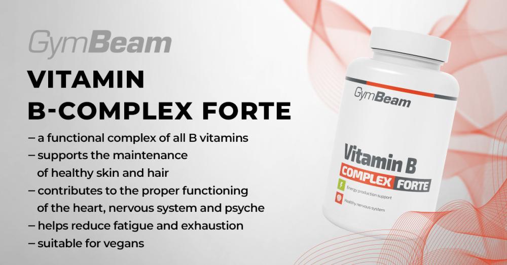 Vitamin B-Komplex Forte - GymBeam