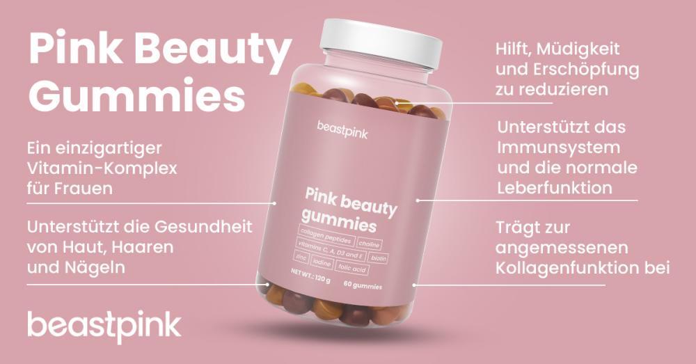 Pink Beauty Gummies - BeastPink