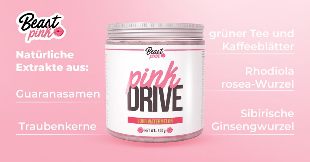 Pink Drive - GymBeam