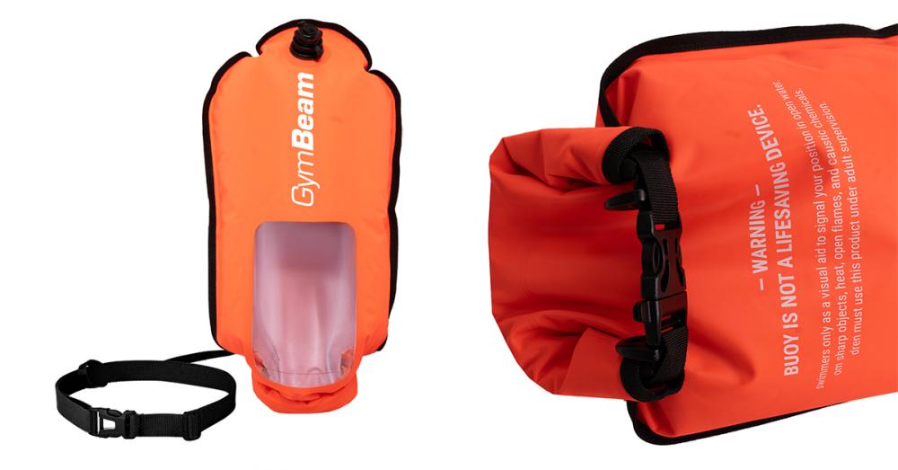 Schwimmboje 28 l Orange - GymBeam