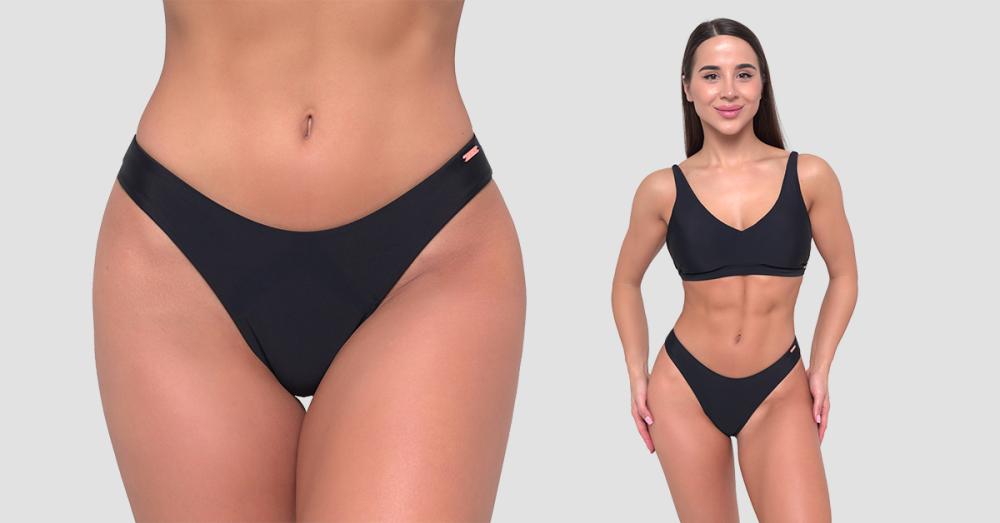 Sports Swimsuit Bottom Black - GymBeam