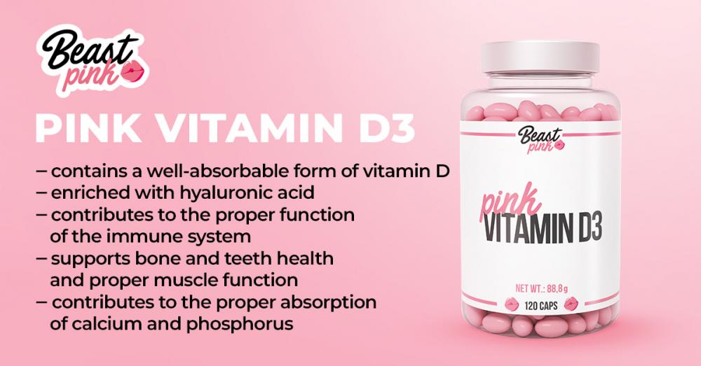 Rosa Vitamin D3 - BeastPink