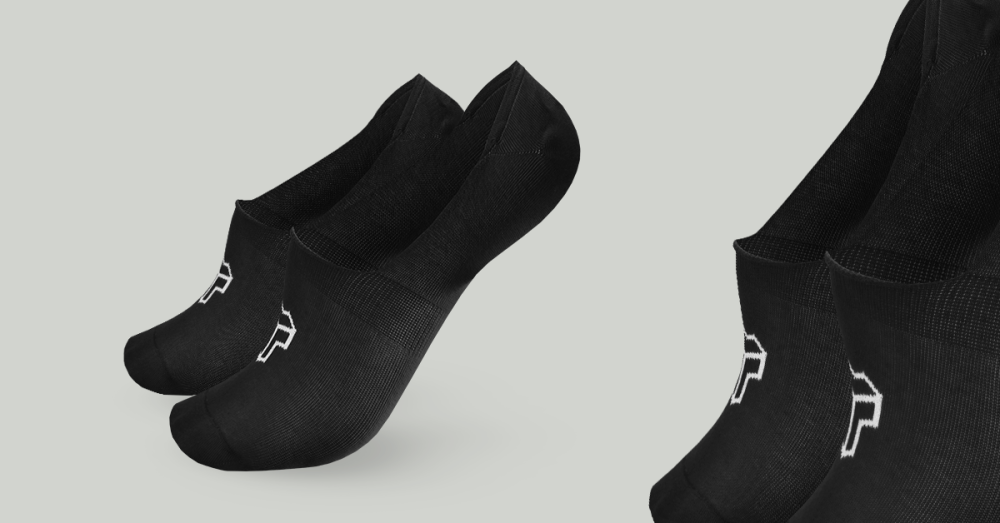 No-Show Socken in Black - Strix
