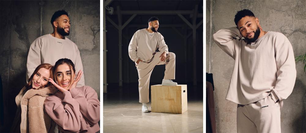 Aura Pullover in Grey - GymBeam