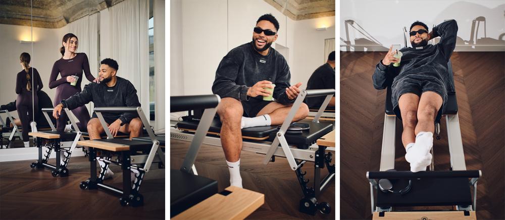 Aura Jumper Washed Black Sweatshirt - GymBeam