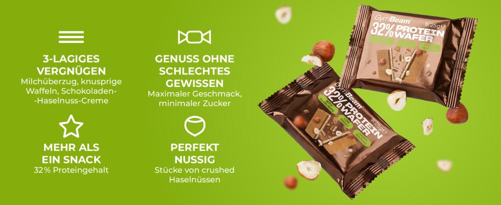 32% Proteinwaffel - GymBeam