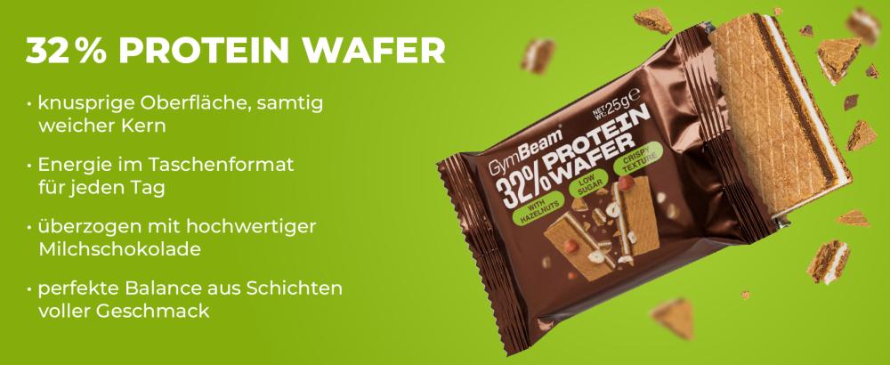 32% Proteinwaffel - GymBeam