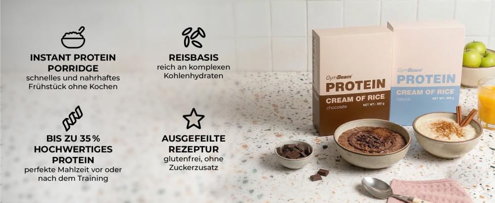 Die wichtigsten Vorteile von Protein-Reisbrei ohne Zuckerzusatz - GymBeam