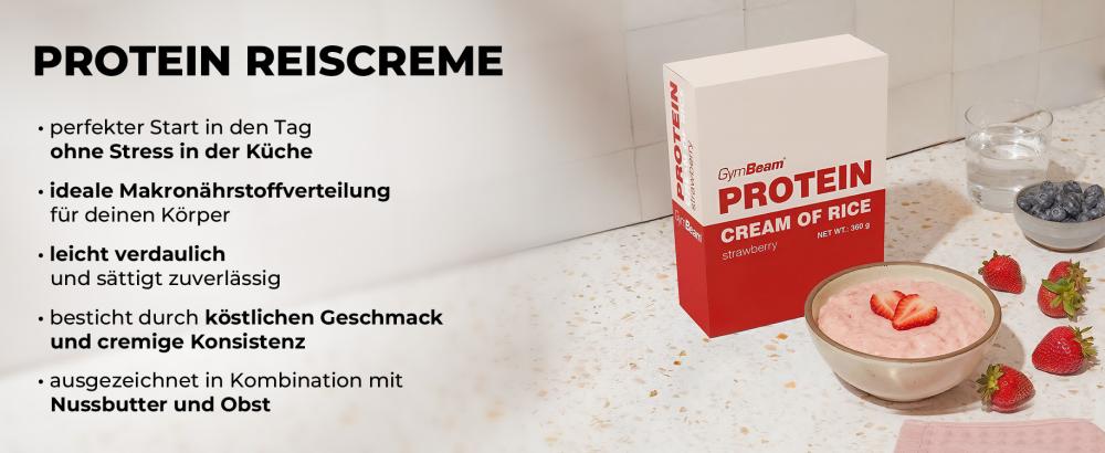 Eigenschaften und Vorteile von Protein-Reisbrei - GymBeam