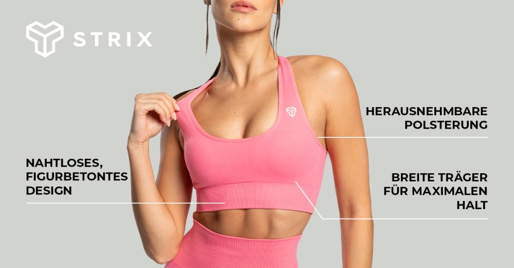Seamless Sports Bra Sorbet - STRIX
