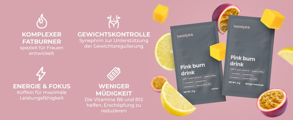 Pink Burn Drink - GymBeam