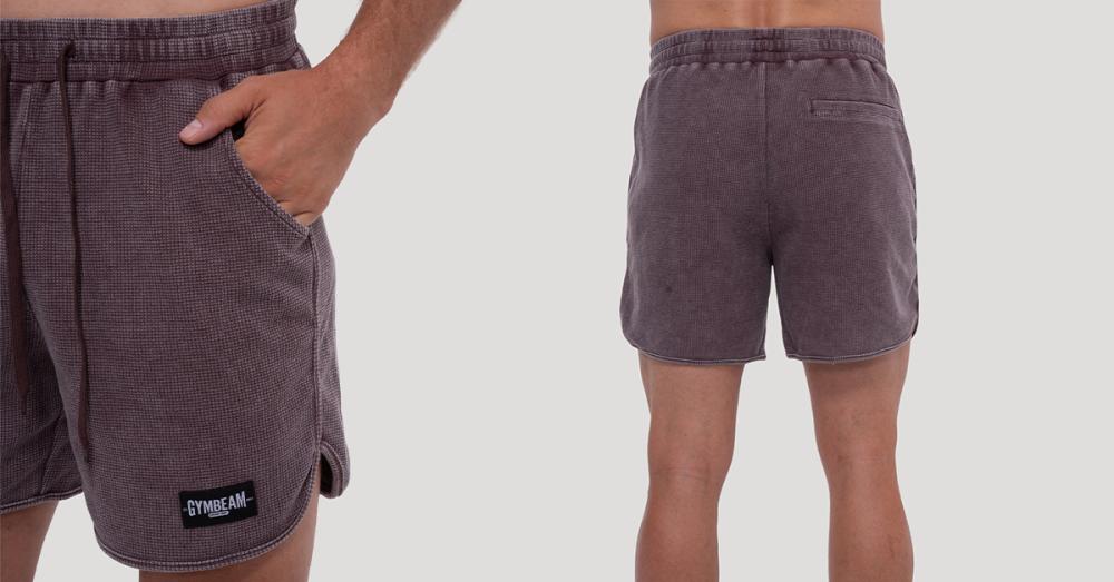 Persistence Washed Shorts Braun - GymBeam