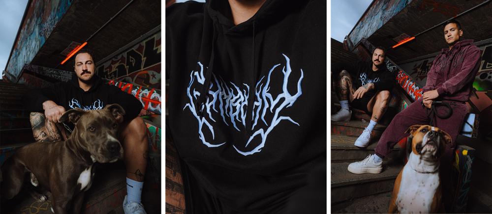 Thorn Hoodie in Black - GymBeam